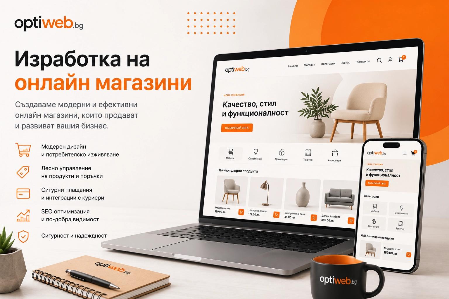 Изработка на онлайн магазини